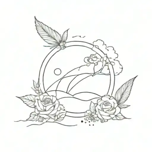 everything passes tattoo design idea