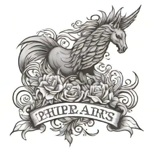 Philippians 4:6 verse tattoo design idea