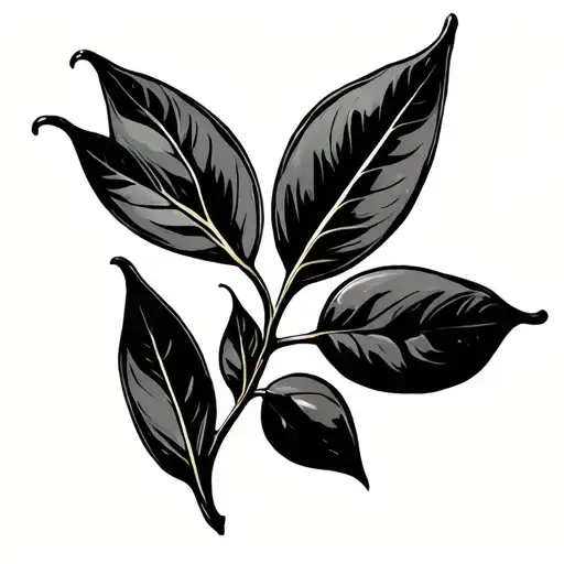 single olive no leaves tattoo design idea