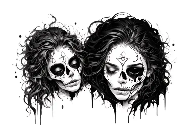 Overcome Pain tattoo design idea