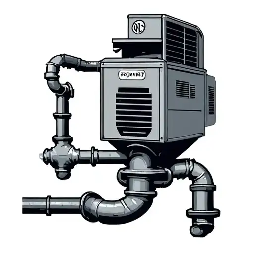 hvac, electrical and plumbing  tattoo design idea