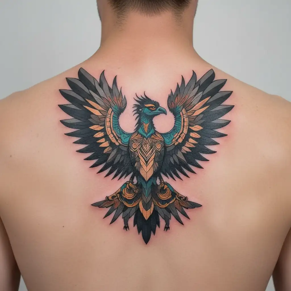 Indonesian mythology Garuda tattoo design idea