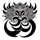 Om Mani Padme Hum tattoo design idea