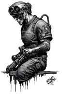 machinist tattoo design idea