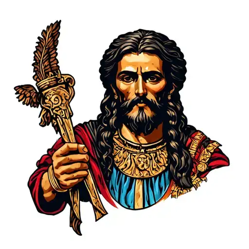 San Judas Tadeo tattoo design idea