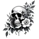 Memento Mori tattoo design idea