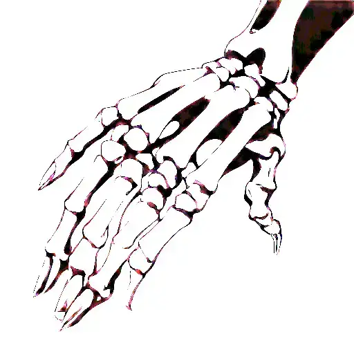 skeleton hand tattoo tattoo design idea