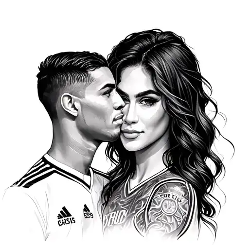 Ronaldo & Mariana 06/23/2022 tattoo design idea
