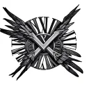 Roman numerals tattoo design idea