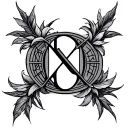 Roman numerals tattoo design idea