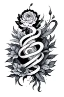 tenacity perseverance continuance tattoo design idea