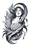 tenacity perseverance continuance tattoo design idea