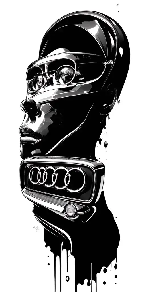 Audi tattoo design idea