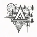 gravity falls  tattoo design idea