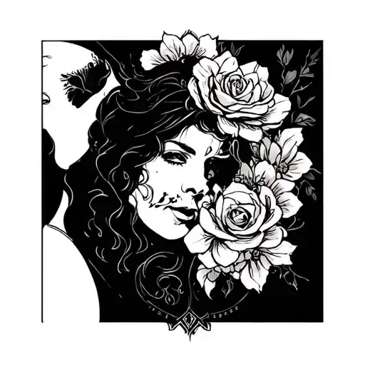 god forgives I don't  tattoo design idea