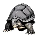 Viking Turtle tattoo design idea