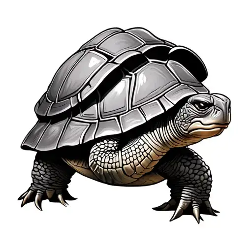 Viking Turtle tattoo design idea