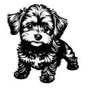 Toy Poodle tattoo design idea