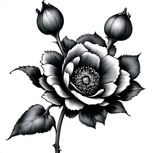 Opium tattoo design idea
