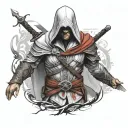 Ezio tattoo design idea