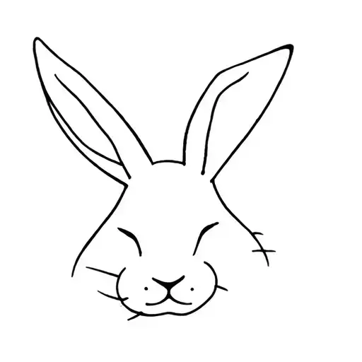 Lionhead Rabbit tattoo design idea