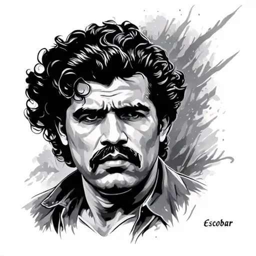 Escobar tattoo design idea