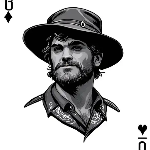 skipper Ace bowdie tattoo design idea