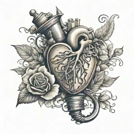 Organ Donation Tattoo Nurse tattoo design idea