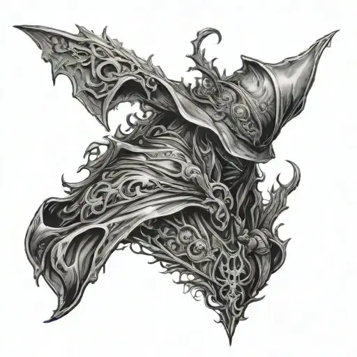Bloodborne tattoo design idea