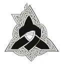celtic trinity knot tattoo design idea