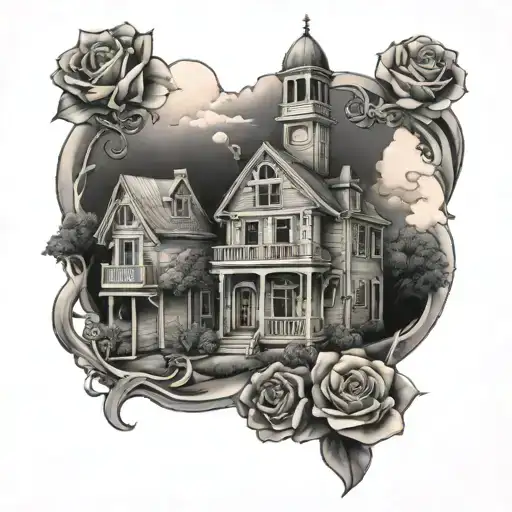 hometown tribute tattoo tattoo design idea
