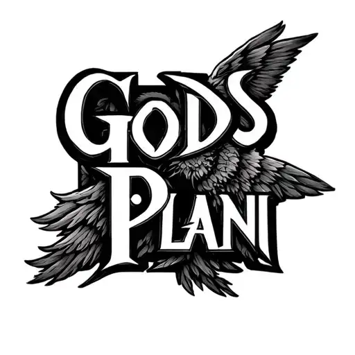 Gods Plan tattoo design idea
