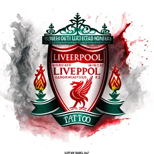 I want a half leg sleeve (right leg) tatoo! It should starts with red line! Need to be associated with Liverpool FC, may tattoo design idea