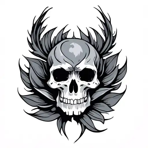 Freehand tattoo design idea