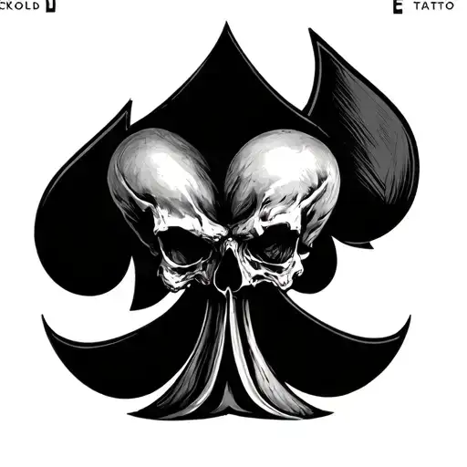 cuckold spades bbc tattoo design idea