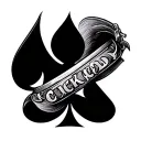 cuckold spades bbc tattoo design idea