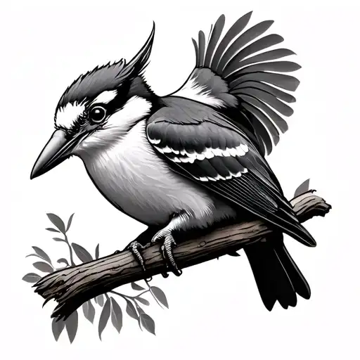 Kookaburra tattoo design idea