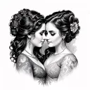 Niece And Aunt tattoo design idea
