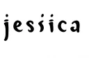 "jessica" tattoo design idea