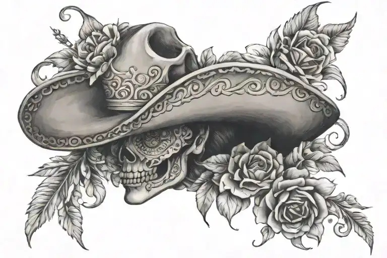Mexican tattoo design idea