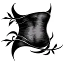 Tummy Tuck tattoo design idea