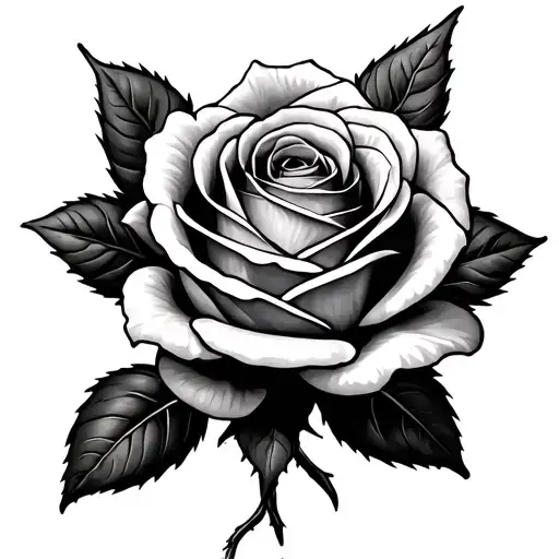 wilted rose tattoo tattoo design idea