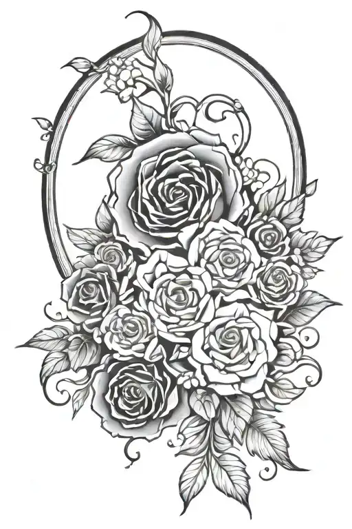 blessed tattoo design idea