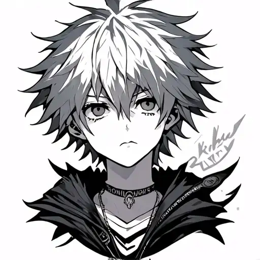Killua Zoldyck tattoo design idea