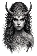 Elden Ring Maliketh tattoo design idea