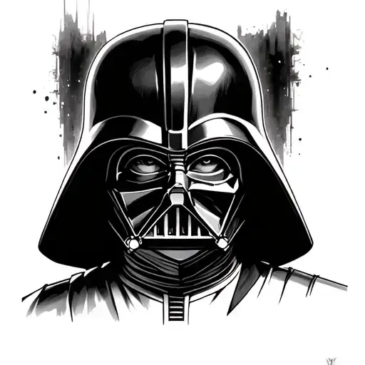 Anakin Darth Vader tattoo design idea