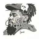 Love yourz j cole tattoo design idea