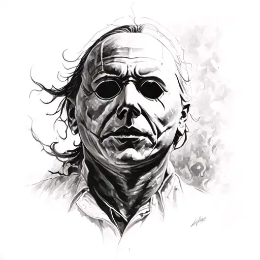 Halloween, Michael myers tattoo design idea