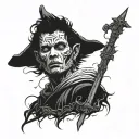 sandman tattoo design idea