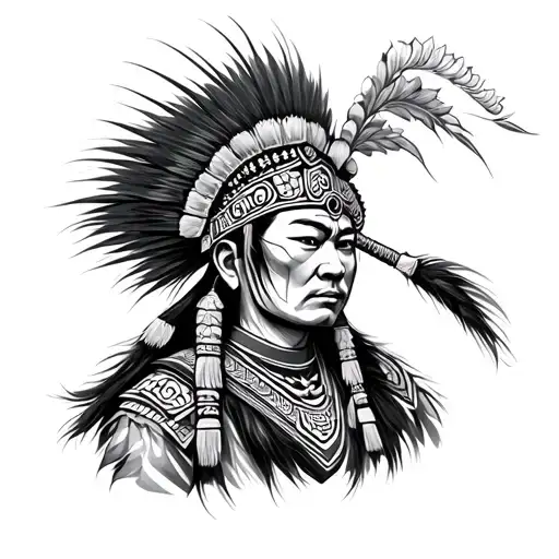 Hmong Shaman tattoo design idea